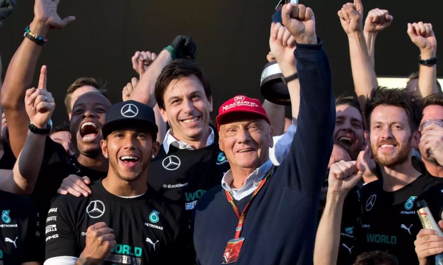 Niki Lauda Toto Wolff