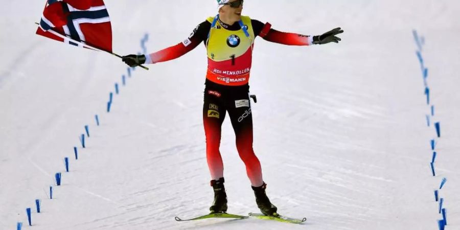 Dominierte den Biathlon-Weltcup: Der Norweger Johannes Thingnes Bö. Foto: Michal Svìtok/TASR