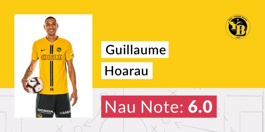 Die Nau-Note von Guillaume Hoarau.