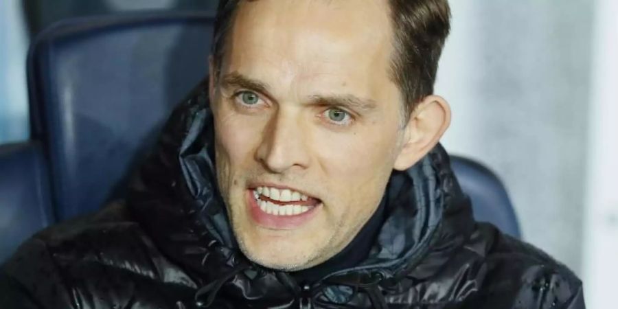 Trainer Thomas Tuchel schied mit PSG in letzter Minute aus. Foto: Francois Mori/AP