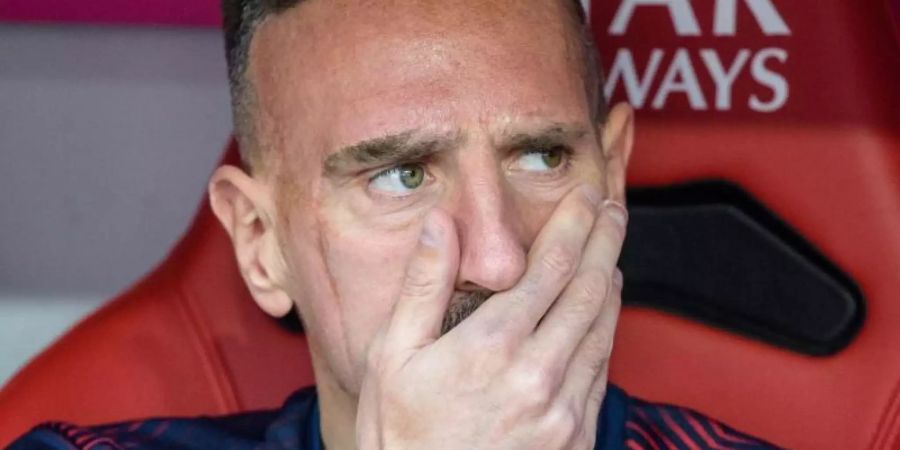 Franck Ribéry steht gegen Hannover 96 nicht in der Bayern-Startelf. Foto: Matthias Balk