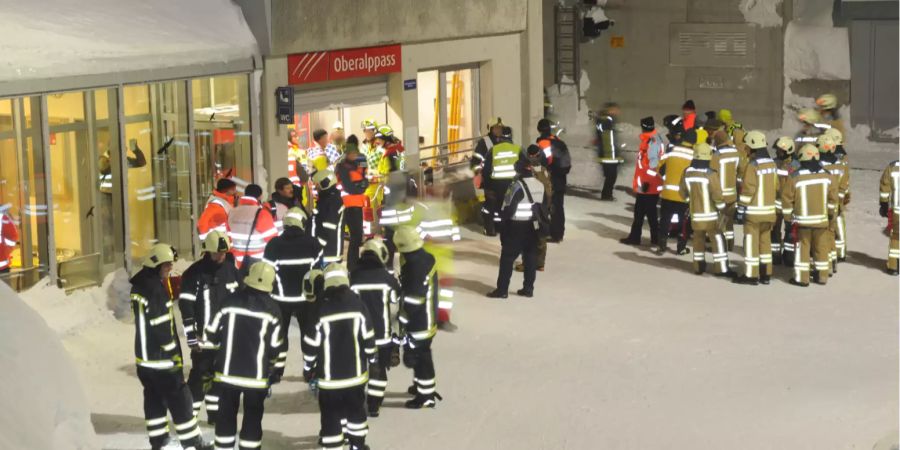 Oberalppass, Feuerwehr, Polizei