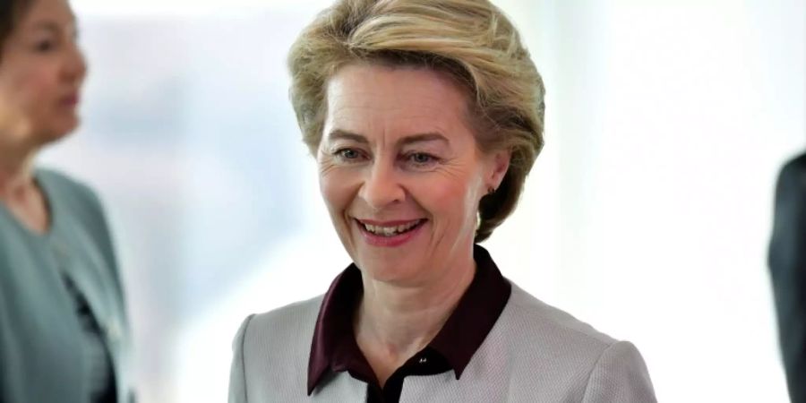 Bundesverteidigungsministerin von der Leyen (CDU)