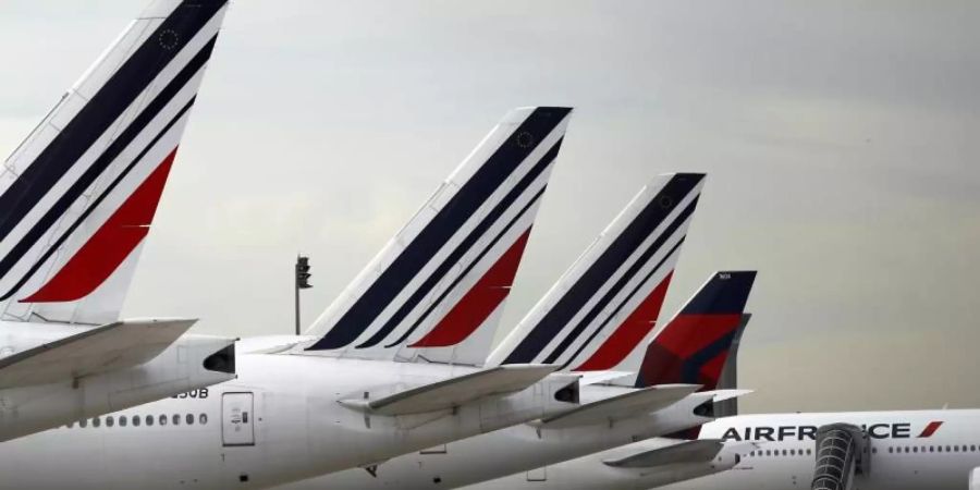 Air France hat einen Verlust von 189 Millionen Euro eingefahren. Foto: Christophe Ena/AP