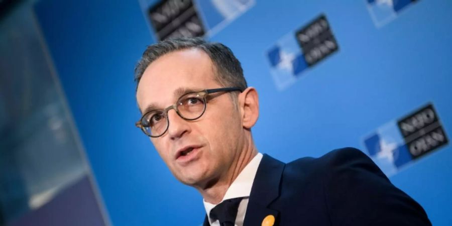 Aussenminister Heiko Maas am Donnerstag in Washington