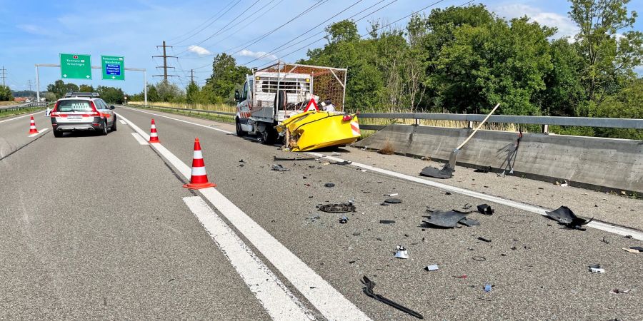 Auffahrkollision auf A7