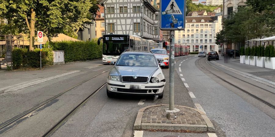 Unfall St. Gallen