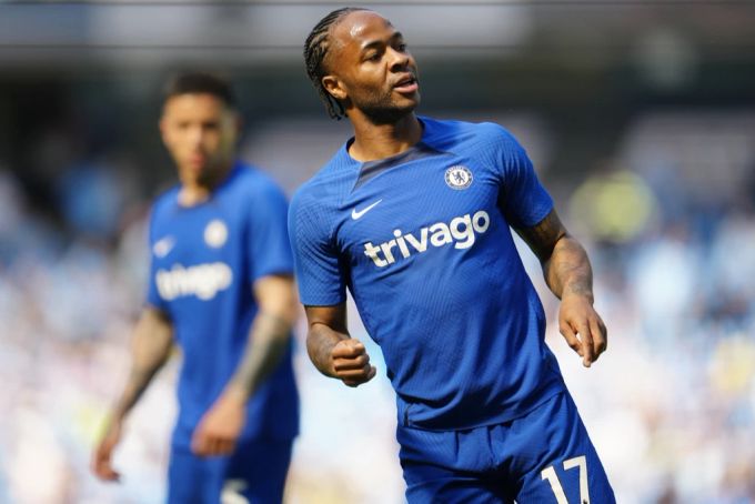 Raheem Sterling im Trikot des FC Chelsea Raheem Sterling