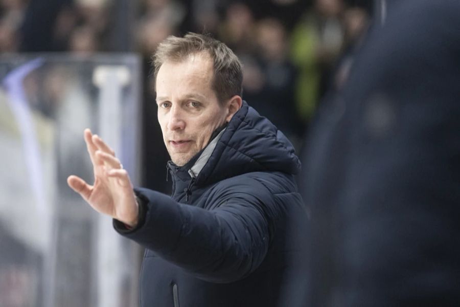 Antti Törmänen schafft es 2023 mit dem EHC Biel bis in den Playoff-Final.