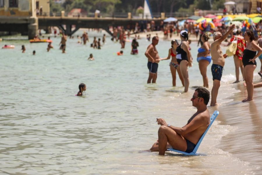 Auf der italienischen Insel wurden Temperaturen bis zu 47,5 Grad gemessen.