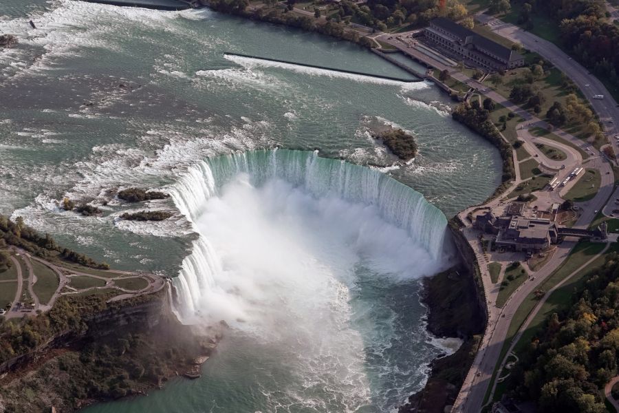 Niagara Wasserfälle Panoramaansicht USA