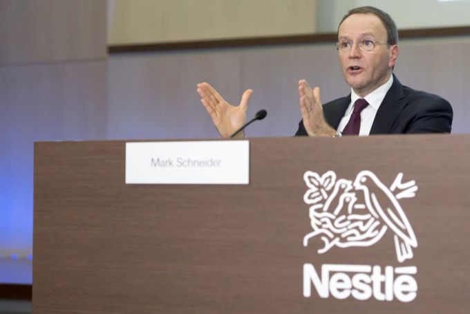 Der CEO von Nestlé Mark Schneider Nestlé