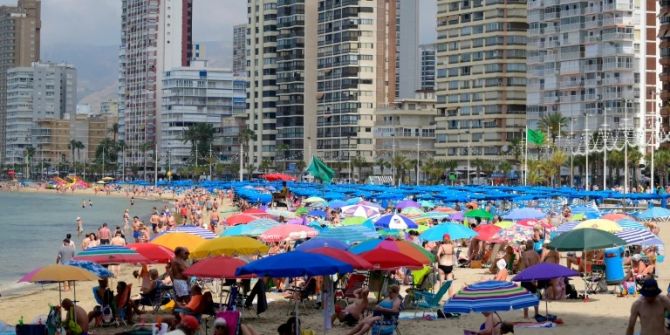 Strand in Benidorm