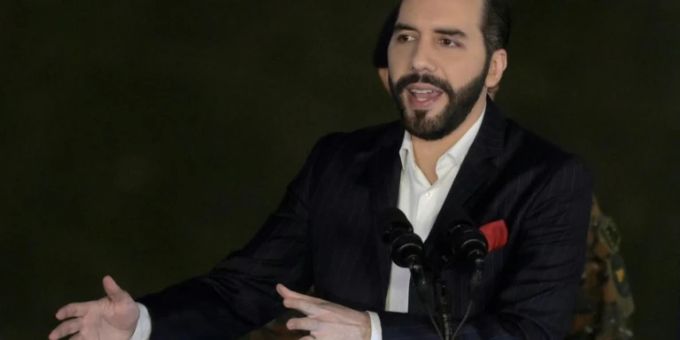El Salvadors Präsident Nayib Bukele El Salvadors Präsident Nayib Bukele