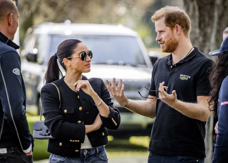 Die Sussex' besuchen das Thronjubiläum der Queen.