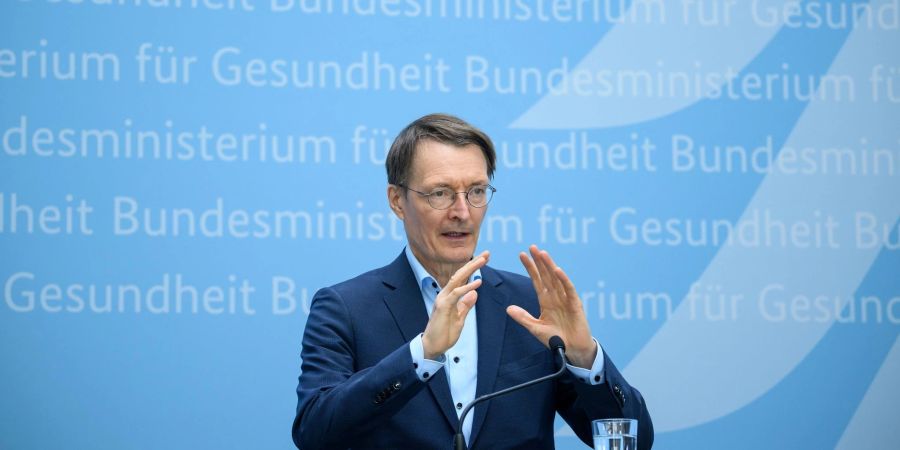 Bundesgesundheitsminister Karl Lauterbach (SPD).