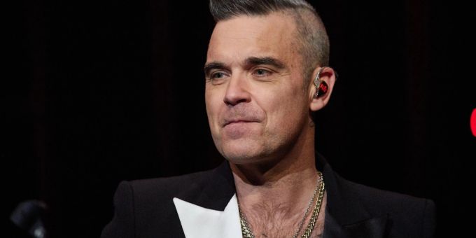 Der britische Popstar Robbie Williams. Der britische Popstar Robbie Williams.