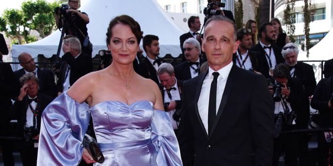 Natalia Wörner und Heiko Maas am Cannes Film Festival. Cannes Filmfestival