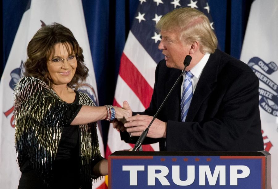 am strand trump palin