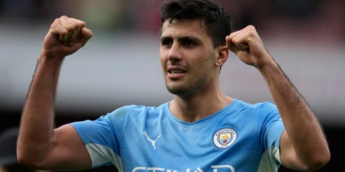 Hat bei Manchester City um drei Jahre verlängert: Rodrigo. Hat bei Manchester City um drei Jahre verlängert: Rodrigo.