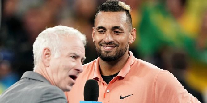 John McEnroe Nick Kyrgios