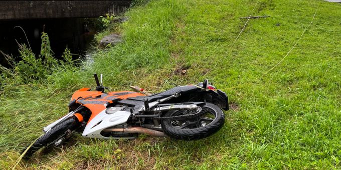 Motorradfahrer bei Verkehrsunfall verletzt. Kantonspolizei Thurgau