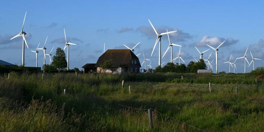 Windpark in Norddeutschland