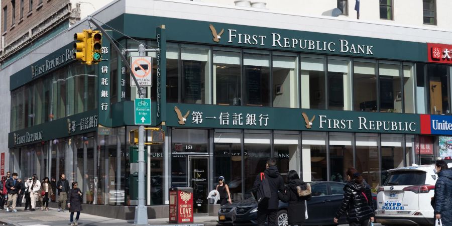 Die First Republic Bank steckt in Schwierigkeiten.