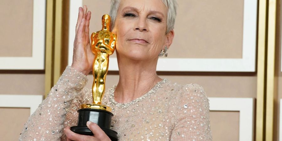 Jamie Lee Curtis hat mit ihrer Auszeichnung nicht wirklich gerechnet.