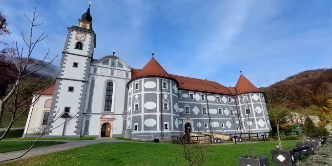 Das Kloster Olimje in Slowenien. Kloster