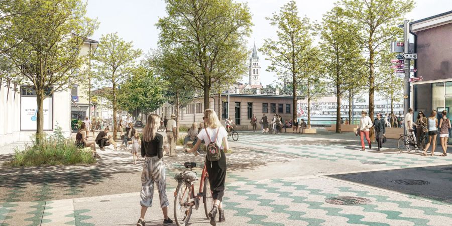 Visualisierung Neugestaltung Romanshorn