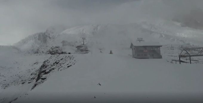 Schnee Skiregion Saas-Fee