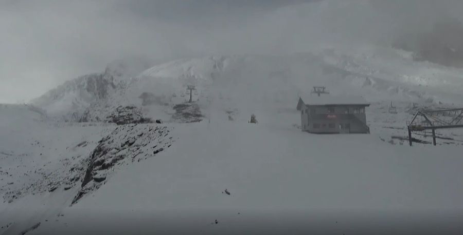 Ähnlich sieht es in der Skiregion Saas-Fee VS aus.