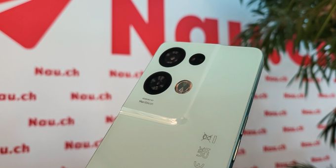 Die Rückseite mit den grossen Kameras mach definitiv einen mutigen Auftritt. Oppo Reno8 Pro