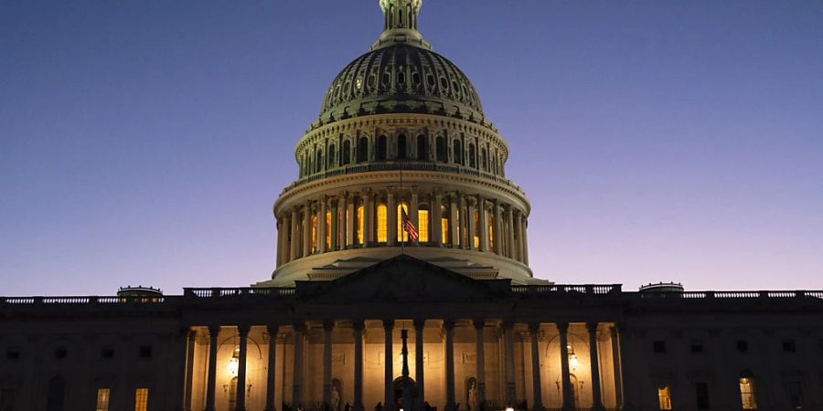 Das US-Kapitol in Washington DC. Foto: Jacquelyn Martin/AP/dpa