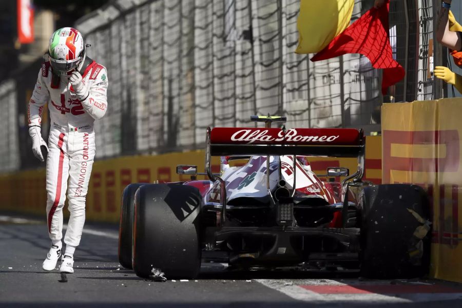 Antonio Giovinazzi Alfa-Sauber