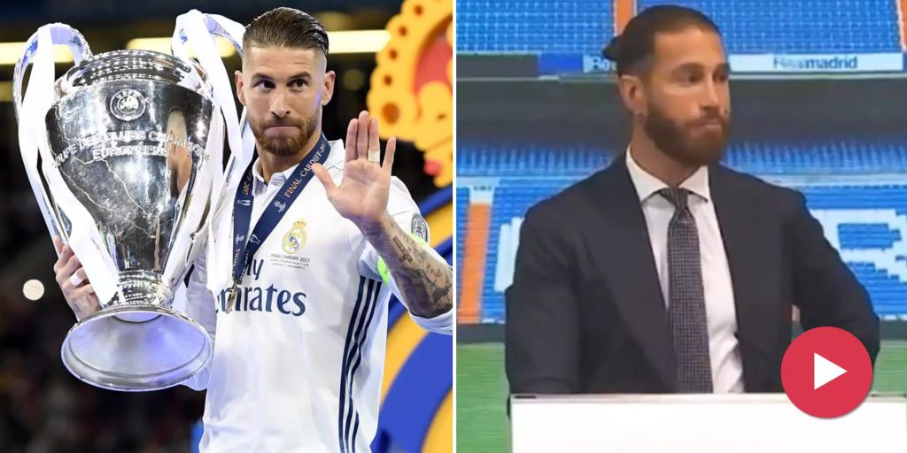 Sergio Ramos verabschiedet sich mit Tränen in Augen von ...