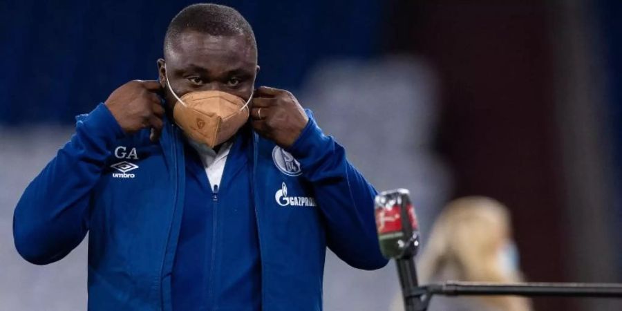 Ex-Nationalspieler Gerald Asamoah lobt den vor einigen Spielen bei der Fussball-EM zelebrierten Kniefall. Foto: Guido Kirchner/dpa