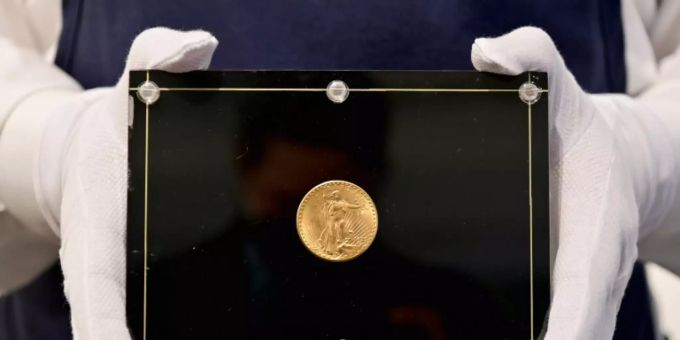 Die Goldmünze «Double Eagle» Goldmünze