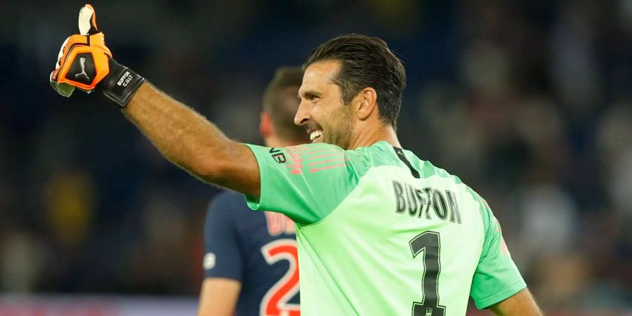 Gianluigi Buffon spielt seit dieser Saison bei Paris Saint-Germain.