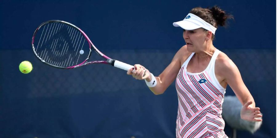 Tatjana Maria beim US Open gegen Agnieszka Radwanska.