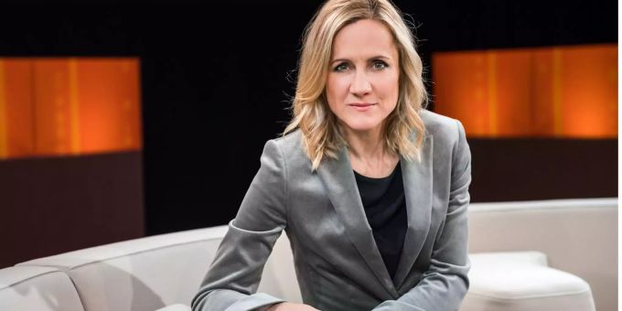 Barbara Lüthi moderiert den SRF-Club. SVP SRF Club