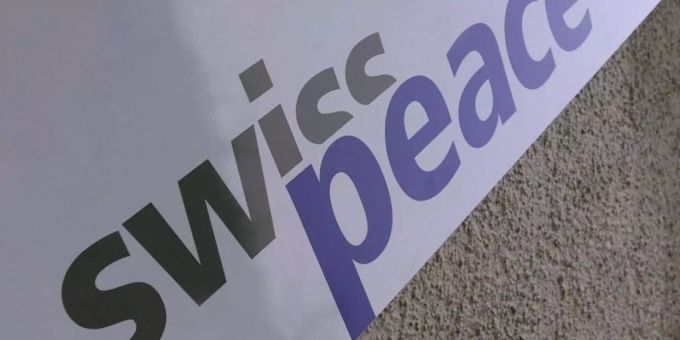 Die Schweizerische Friedensstiftung Swisspeace gehört auch zu den Veranstaltern. swisspeace