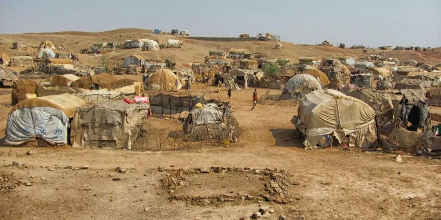 Ein Camp in Eritrea.