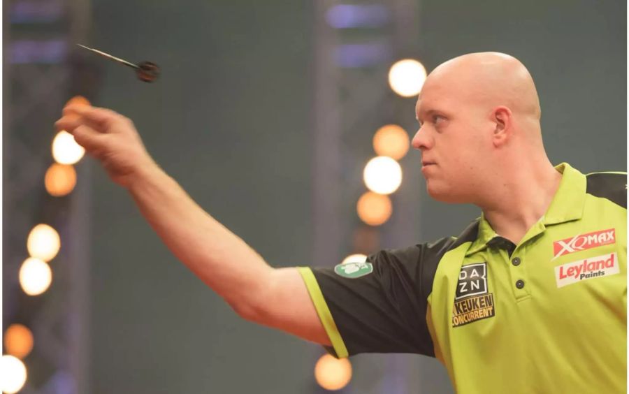 Michael Van Gerwen (29) ist der ganz grosse Favorit für die WM. In dieser Saison gewann er zum dritten Mal in 
Folge die Champions League. An MvG, oder auch «Mighty Mike», führt auch in diesem Jahr kein Weg vorbei.