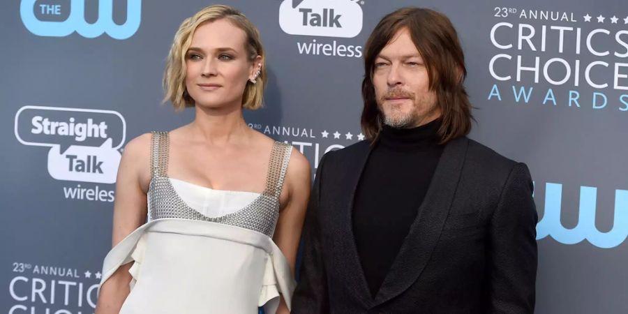 Diane Kruger und Norman Reedus an einer Gala.