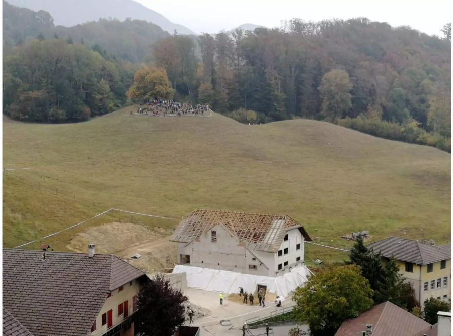 Die alte Mühle stand bereits seit Jahren leer.