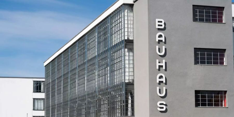 Das Bauhaus in Dessau (D).