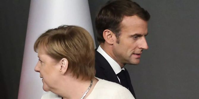 Bundeskanzlerin Angela Merkel und Frankreichs Staatschef Emmanuel Macron bei einem Gipfel Ende Oktober.