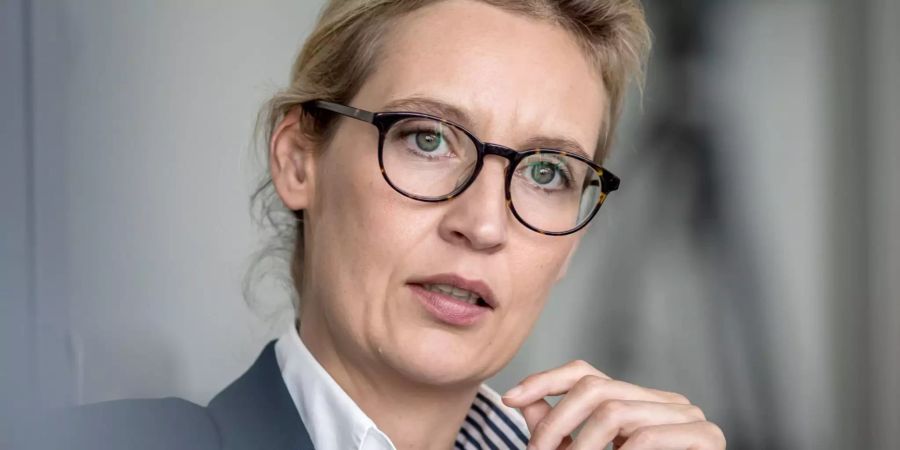 Alice Weidel, AfD Bundesvorstandsmitglied. 2017 zog die AfD in den Bundestag ein und wurde drittstärkste Kraft. Doch auf den Erfolg könnte sich nun ein Schatten legen. Eine Grossspende aus dem Ausland kurz vor der Wahl bringt die Partei in Erklärungsnot.